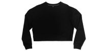 Womens Cropped Crew Neck