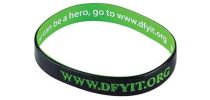 Two-Tone Silicone Wristbands