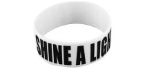 Extra-Wide Debossed Wristband with Colour Infill