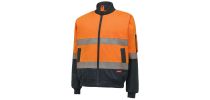 Mens Hi-Visibility 2Tone Bomber Jacket With Hoop Tape