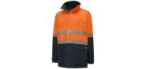 Mens Hi-Visibility 2Tone Quilted Jacket With Tape