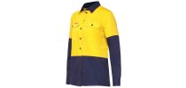 Womens Koolgear Hi-Visibility Ventilated  Long Sleeve Shirt