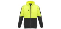 Unisex Hi Vis Full Zip Hoodie