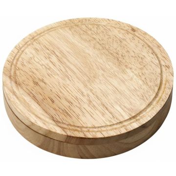 Wooden cheese plate set Bellamy
