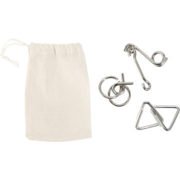 Cotton (80 gr/m) pouch with games Nilo