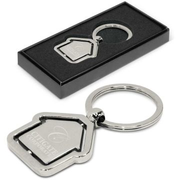 Spinning House Key Ring