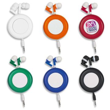 Retro Retractable Ear Buds