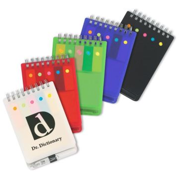 Spiral Note and Flag Jotter