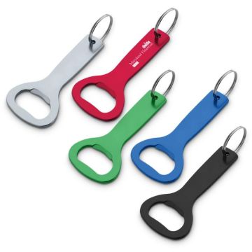 Aluminum Bottle Opener Key Ring