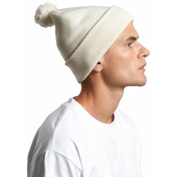 Pom Pom Recycled Acrylic Beanie