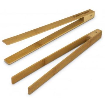 Bamboo Serving Tongs