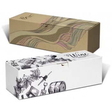 Die Cut Box with Locking Lid - 395x115x115mm