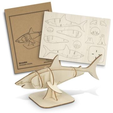 BRANDCRAFT Shark Wooden Model