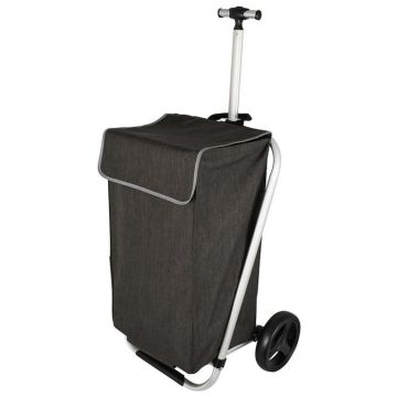 Aluminium Single Telescopic Handle Shopping Trolley