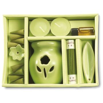 Aroma Set With A Ceramic Holder