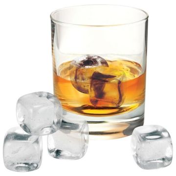 Whisky Rocks Set With Velvet Pouch Magnetic Gift Box - Crystal Set of 6 AVANTI