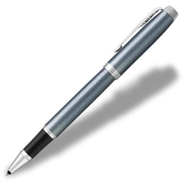 Metal Pen Rollerball Parker IM - Blue Grey S/St CT