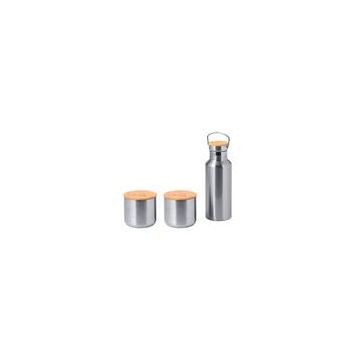 Dickinson Flask and Tumblers Set