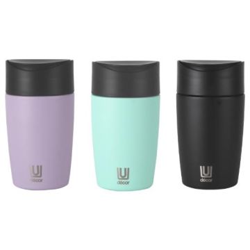 Double Wall ReusableTravel Cup Stainless Steel 