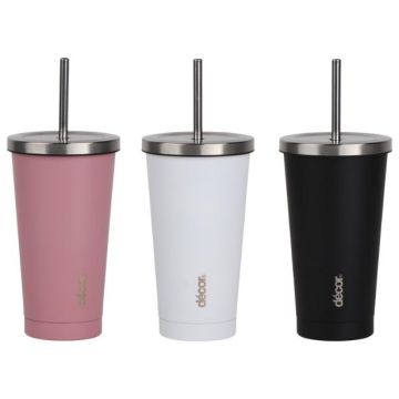 Double Wall Reusable Stainless Steel Tumbler 450ml