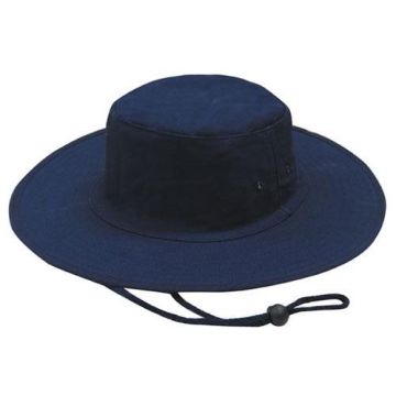 Canvas Hat with Chin Strap