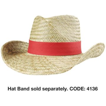 Cowboy Natural Straw Hat