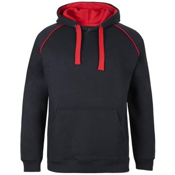 Contrast Fleecy Hoodie