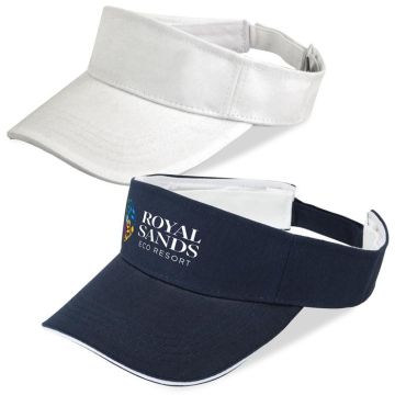 Cotton Visor Sandwich Peak