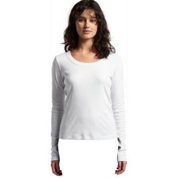 Organic Rib Long Sleeve Tee