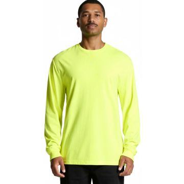 Mens Block Long Sleeve Safety Colours