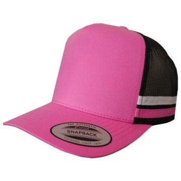 Flexfit Striped Trucker Mesh Cap