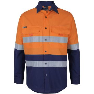 JB's HV (D+N) L/S Ripstop Fishing Shirt
