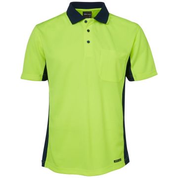 Hi Vis Short Sleeve Sport Polo