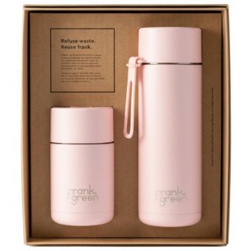 10oz Ceramic Reusable Cup + 20oz Ceramic Reusable Bottle