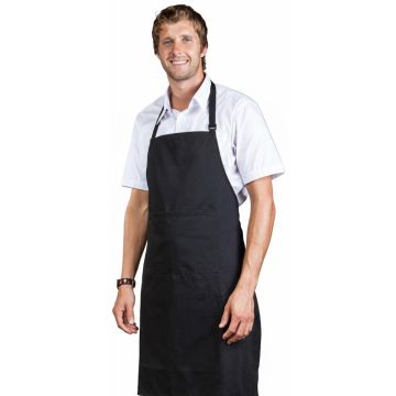 Full Bib Apron With Pocket