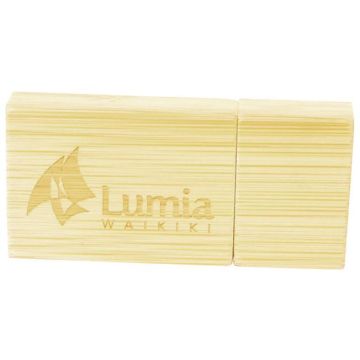 Magnetic Bamboo USB Drive