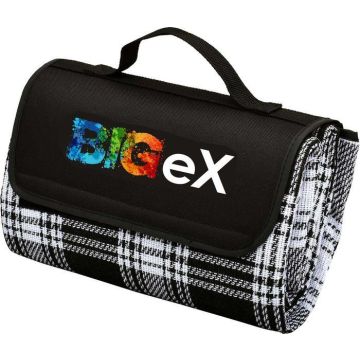 Jenolan Picnic Rug-Black/White