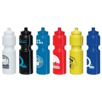750ml Premium Plastic Sports Drink Bottle with Screw Top Lid