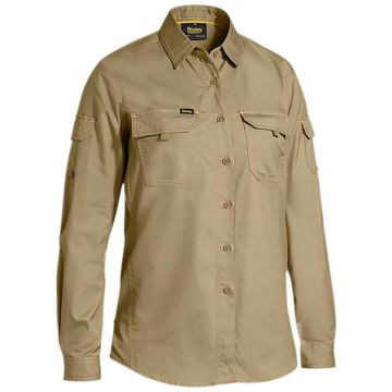 Womens X Airflow Ripstop Shirt - Khaki