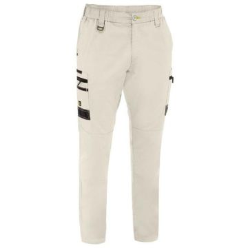 Flx & Move Stretch Canvas Elastic Waist Cargo Pants