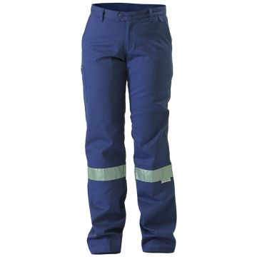 Women'S Cotton Drill Work Pant - Flat Front