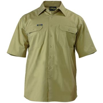 Cool Lightweight Drill Shirt - Short Sleeve