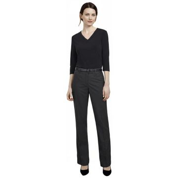 Ladies Classic Flat Front Pant