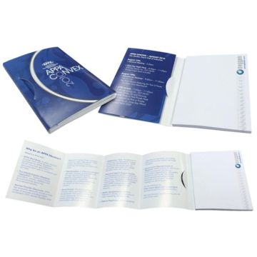 Pamphlet note 4c cover 2c 100 x75mm pad