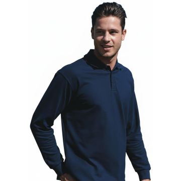 Men's Long Sleeve Basic Polo