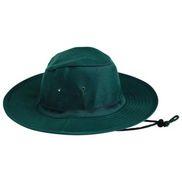 Poly/Cotton Sun Hat Green - Small