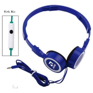 Foldable Headphones with Mic