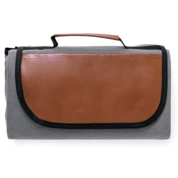 Picnic Blanket in RPET and Recycled Leather