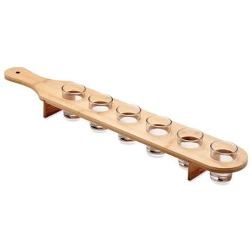 Shot glass paddle tray