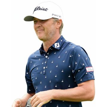 FootJoy Lisle Golf Print Polo